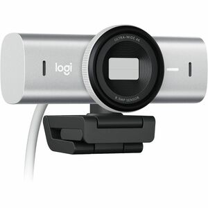 Logitech Master Webcam - 8.5 Megapixel - 30 fps - Pale Gray - USB - 4K - 3840 x 2160 Video - STARVIS Sensor - Auto-focus -