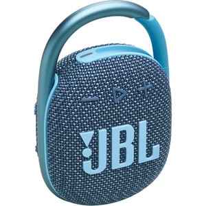 JBL Clip 4 Eco Portable Bluetooth Speaker System - 5 W RMS - Blue - 100 Hz to 20 kHz - Battery Rechargeable - 1 Pack