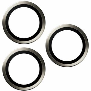 PanzerGlass Hoops Camera Lens Protector - Natural Titanium - Aluminium