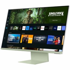 Moniteur LED intelligent Samsung S27CM80GUU 27" Class Webcam 4K UHD - 16:9 - Blanc, Vert Printemps - 68,6 cm (27") Viewabl