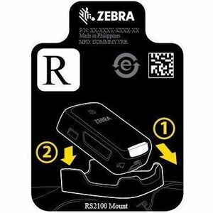 Zebra SG-RS2X-HMTRA-01. Type d'appareil mobile: Lecteur de code-barres, Type: Support passif, Usage adapté: Universel, Cou