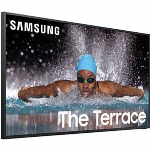 Samsung The Terrace LS QN85LST7CAF 84.5" Smart LED-LCD TV - 4K UHDTV - High Dynamic Range (HDR) - Titan Black - HLG, HDR10