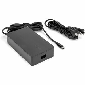 Rocstor 140W Smart USB-C Laptop AC Power Adapter Charger - 140 W - Rugged - 6.56 ft Cable - 120 V AC, 230 V AC Input - 5 V
