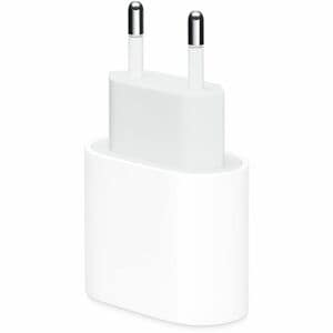 Apple 20 W Power Adapter - Universal Adapter - For iPhone, iPad Pro, AirPod, iPad, iPad Air, iPad mini, Apple Watch, USB T