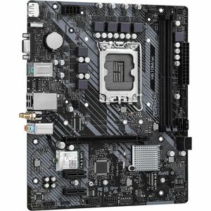 Placa Base de computador de escritorio ASRock H610M/ac - Intel H610 Conjunto de Circuitos Integrados - Socket LGA-1700 - M