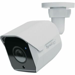 Synology BC500 5 Megapixel Indoor/Outdoor Network Camera - Colour - Bullet - TAA Compliant - 30 m Infrared Night Vision - H.264, H.265 - 2880 x 1620 - 2.80 mm Fixed Lens - 30 fps - Fast Ethernet - IP67 - Weather Resistant, Water Proof
