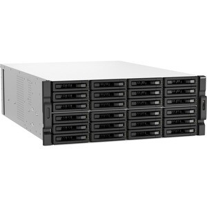 QNAP TS-h3087XU-RP-E2378-64G SAN/NAS Storage System - 1 Xeon E-2378 Octa-core (8 Core) 2.60 GHz - 30 x HDD Supported - 0 x