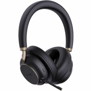 Yealink Business BH76 Plus Wireless Over-the-head, On-ear, Over-the-ear Stereo Headset - Black - Binaural - Supra-aural - 