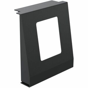SpacePole Floor/Wall Mount for Payment Terminal - Black - Metal - 1 / Box