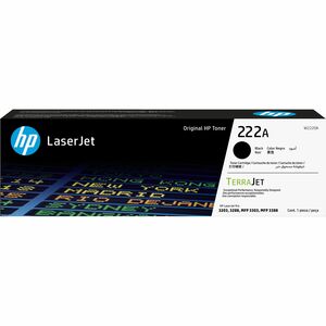 HP 222A Original Standard Yield Laser Toner Cartridge - Black - 1 Pack - 1300 Pages