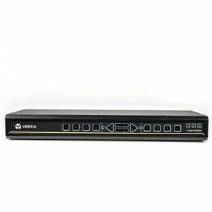 Vertiv AVOCENT Cybex 100 SCKM100 Digital & Analog KVM Switchbox - TAA Compliant - 4 Computer(s) - 2 Local User(s) - 4K - 3