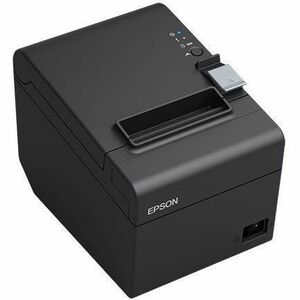 Epson TM-T20III (011CS) POS System Thermal Transfer Printer - Receipt Print - USB - Serial - EU - Black - 250 mm/s Mono - 