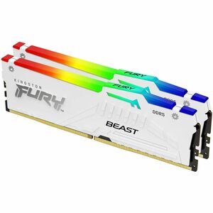 Kingston FURY Beast RAM Module - 32 GB (2 x 16GB) - RGB - DDR5-6000/PC5-48000 DDR5 SDRAM - 6000 MHz Single-rank Memory - C