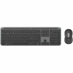 Clavier et souris Logitech Signature Slim MK950 - AZERTY - Français - USB Type A Ciseaux Sans fil Bluetooth 5.1 Clavier - 