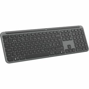 Logitech Signature Slim K950 Keyboard - Wireless Connectivity - USB Type A Interface - Danish, Norwegian, Swedish, Finnish