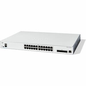 Cisco Catalyst 1300 C1300-24XT 20 Ports Manageable Layer 3 Switch - Gigabit Ethernet, 10 Gigabit Ethernet - 10GBase-T, 10G