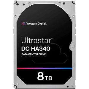 WD Ultrastar DC HA340 WUS721208BLE6L4 8 TB Disco rígido - 3,5" Interno - SATA (SATA/600) - Gravação magnética convencional