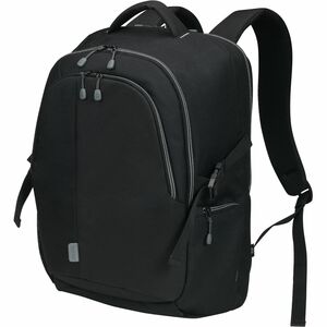Dicota ECO Tasche (Rucksack) für 35,6 cm (14 Zoll) bis 39,6 cm (15,6 Zoll) Notebook - Schwarz - wasserabweisend, Feuchtigk