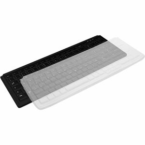 Active Key Hülle für Active Key Tastatur - Transparent - Schmutzabweisend, Flüssigkeitsresistent, Spritzwassergeschützt, w