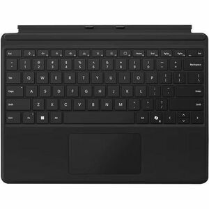 Microsoft Keyboard/Cover Case Microsoft Surface Pro 9, Surface Pro 8, Surface Pro X Tablet - Black - Stain Resistant