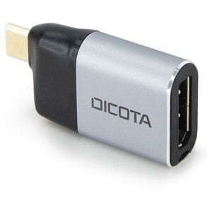 Adaptateur A/V Dicota - 7680 x 4320 Supported - Argenté