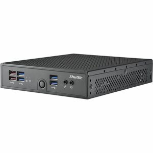 Shuttle XPC slim DS50U3 Barebone-System - Slim PC - 1 x Prozessor-Support - 1 Core i3 13. Gen. i3-1315U 1,20 GHz Dual-Core