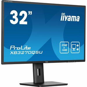iiyama ProLite XB3270QSU-B1 32 Zoll Class WQHD LED-Monitor - 16:9 Format - Mattschwarz - 80 cm (31,5 Zoll) Viewable - IPS-