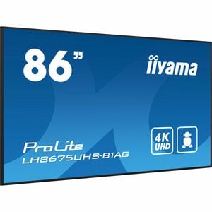 iiyama ProLite LH8675UHS-B1AG 217,4 cm (85,6 Zoll) 4K UHD LCD Digital-Signage-Display - 24 Stunden/7 Tage Betrieb - IPS-Te