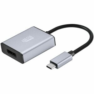 Adesso USB-C to Display Port Adapter - 1 x USB Type C - Male - 1 x DisplayPort 1.2 Digital Audio/Video - Female - 3840 x 2