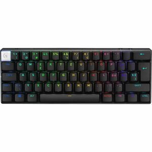 Logitech G PRO X 60 Gaming Keyboard - Wired/Wireless Connectivity - USB 2.0 Type A Interface - RGB LED - English (US) - Bl