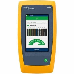 Fluke Networks LinkIQ LIQ-100/FPC3 Cable/Network Tester - Network Testing, Cable Testing, Wireless Connectivity Testing, A