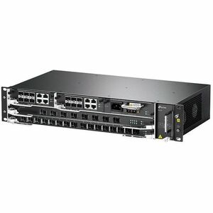 TP-Link 32 Ports Switch Chassis - 10 Gigabit Ethernet - 10GBase-X - 3 Layer Supported - Optical Fiber - Rack-mountable
