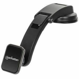 Manhattan Smartphone, Car SmartPhone Holder - Horizontal/Vertical - 33 mm x 75 mm x 225 mm x - Metal, Plastic - Black - Du