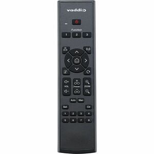 Vaddio RF Remote Commander - For Camera - Radio Frequency - Alkaline Battery - Black - TAA Compliant