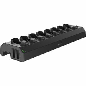 AXIS Docking Cradle for Wearable Camera, Surveillance System Controller - TAA Compliant - 8 Slot - Charging Capability - S