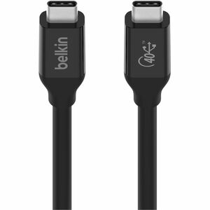 Belkin Connect 80 cm USB4 Data Transfer Cable - Cable for iPad, iPad Pro, MacBook Pro, iPad mini, iPad Air, iPhone - First