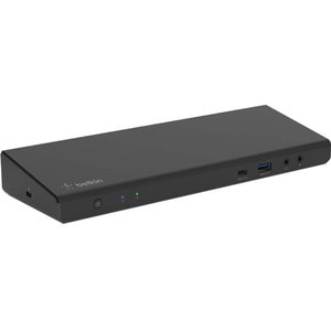 Belkin Docking Station for Workstation - 85 W - 5 Displays Supported - 4K - 5 x USB Type-A Ports - USB Type-A - 1 x USB Ty
