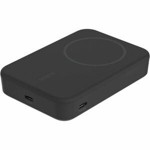 Belkin BoostCharge Pro Power Bank - Black - For iPhone - 2 x Type-C 15W - 10000 mAh - 2 x USB - Black