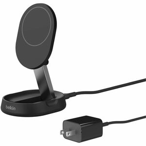 Belkin BoostCharge Pro Induction Charger - Black - For Qi2-enabled Device, iPhone - Fast Charging, Magnetic, Compact