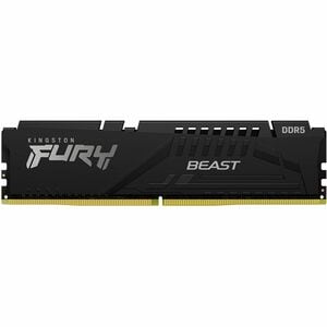 Kingston FURY Beast 16GB DDR5 SDRAM Memory Module - 16 GB - DDR5-6000/PC5-48000 DDR5 SDRAM - 6000 MHz Single-rank Memory -