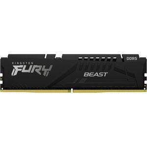 Kingston 8GB (1x8GB) DDR5 6000MT/s CL30 FURY Beast Black EXPO - 8 GB (1 x 8GB) - DDR5-6000/PC5-48000 DDR5 SDRAM - 6000 MHz