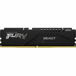 Kingston FURY Beast 32GB DDR5 SDRAM Memory Module - 32 GB - DDR5-6000/PC5-48000 DDR5 SDRAM - 6000 MHz Single-rank Memory -
