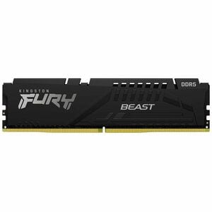 Kingston FURY Beast 16GB (2 x 8GB) DDR5 SDRAM Memory Kit - 16 GB (2 x 8GB) - DDR5-6000/PC5-48000 DDR5 SDRAM - 6000 MHz Sin