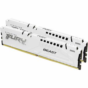 Kingston FURY Beast 32GB (2 x 16GB) DDR5 SDRAM Memory Kit - 32 GB (2 x 16GB) - DDR5-6000/PC5-48000 DDR5 SDRAM - 6000 MHz D
