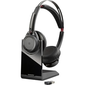 Cuffie Poly Voyager Focus UC B825-M Wireless On-ear, Over-the-head Stereo - TAA Conforme - Microsoft Teams Certification -
