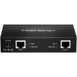 TRENDnet TPE-E110 Network Repeater - Network (RJ-45) - 100Base-TX, 10Base-T - Wall Mountable