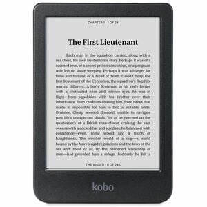 Kobo Clara BW Digital Text Reader - Black - 12000 Book(s) - 16 GB Flash - 15.2 cm (6") Display - Touchscreen - 1448 x 1072