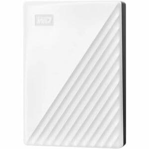 Western Digital WD My Passport Tragbar Festplatte - Extern - 6 TB - Weiß - USB 3.2 (Gen 1) Micro-B - 256-bit AES Verschlüsselungsstandard