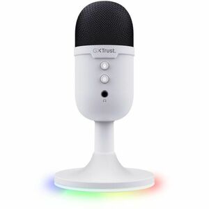 Mikrofon für Innen, Spiele, Live-Streaming, Podcasting Trust GXT 234W - Kabelgebunden - Kondensator - Weiß - Kardioide - 1