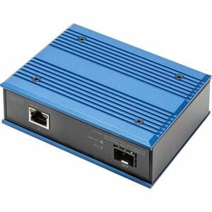 Digitus 10/100/1000 Base-TX to 1000 Base-FX Industrial Media Converter. Maximum data transfer rate: 1000 Mbit/s, Converter